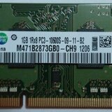 Gratuit memorie Samsung pentru laptop 1GB DDR3 1333MHz CL9 1,5V